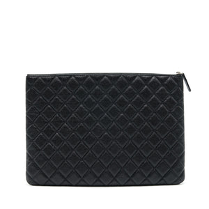 Chanel Caviar Pouch Black