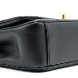Chanel Shiny Lambskin Flap Bag Black
