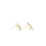 Chanel Crystal CC Logo No.5 Earrings L