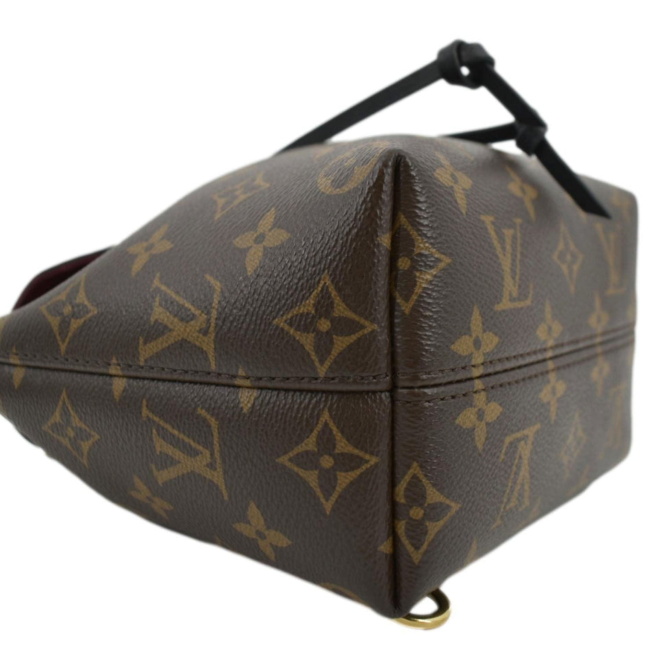 Louis Vuitton Montsouris BB Monogram Canvas Backpack Black
