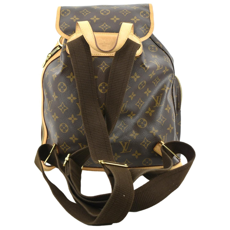Louis Vuitton Sac A Dos Bosphore Monogram Canvas Backpack Bag Brown
