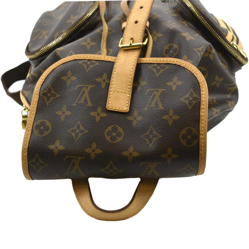 Louis Vuitton Sac A Dos Bosphore Monogram Canvas Backpack Bag Brown