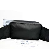 Prada Tessuto Nylon Belt Bag Black