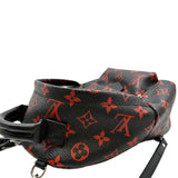 Louis Vuitton Palm Springs Mini Monogram Infrarouge Canvas Backpack Bag Black
