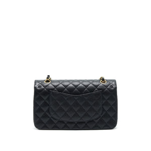 Chanel Medium Classic Double Flap 25cm Caviar Black