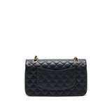 Chanel Medium Classic Double Flap 25cm Caviar Black
