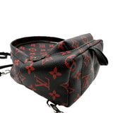 Louis Vuitton Palm Springs Mini Monogram Infrarouge Canvas Backpack Bag Black
