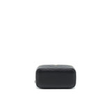 Chanel Caviar Long Vanity With Chain Caviar Black L