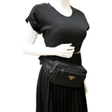Prada Tessuto Nylon Belt Bag Black