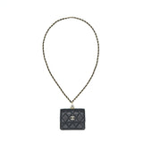 Chanel Flap Coin Purse with Chain Black Caviar L