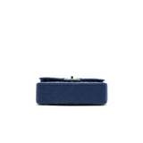 Chanel Classic Small Double Flap Caviar NAVY L