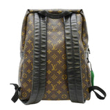 Louis Vuitton Discovery LV Rubber Monogram Canvas Backpack Brown