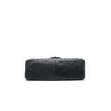 Chanel 2.55 226 Reissue Flap Bag Aged Calfskin in Black