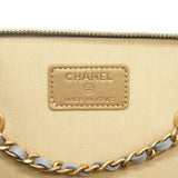 Chanel 21B Pearl Crush Long Vanity with Chain Light Grey