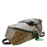Louis Vuitton Discovery LV Rubber Monogram Canvas Backpack Brown