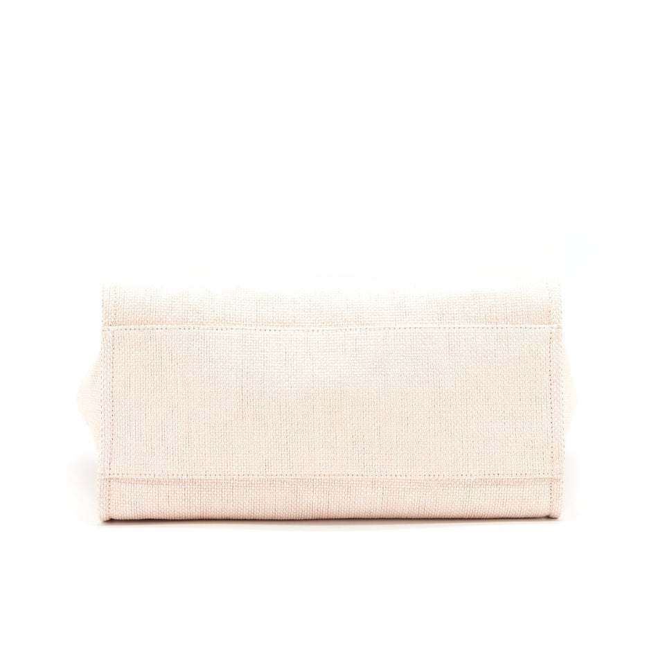 Chanel DEAUVILLE MM TOTE BAG CANVAS PINK