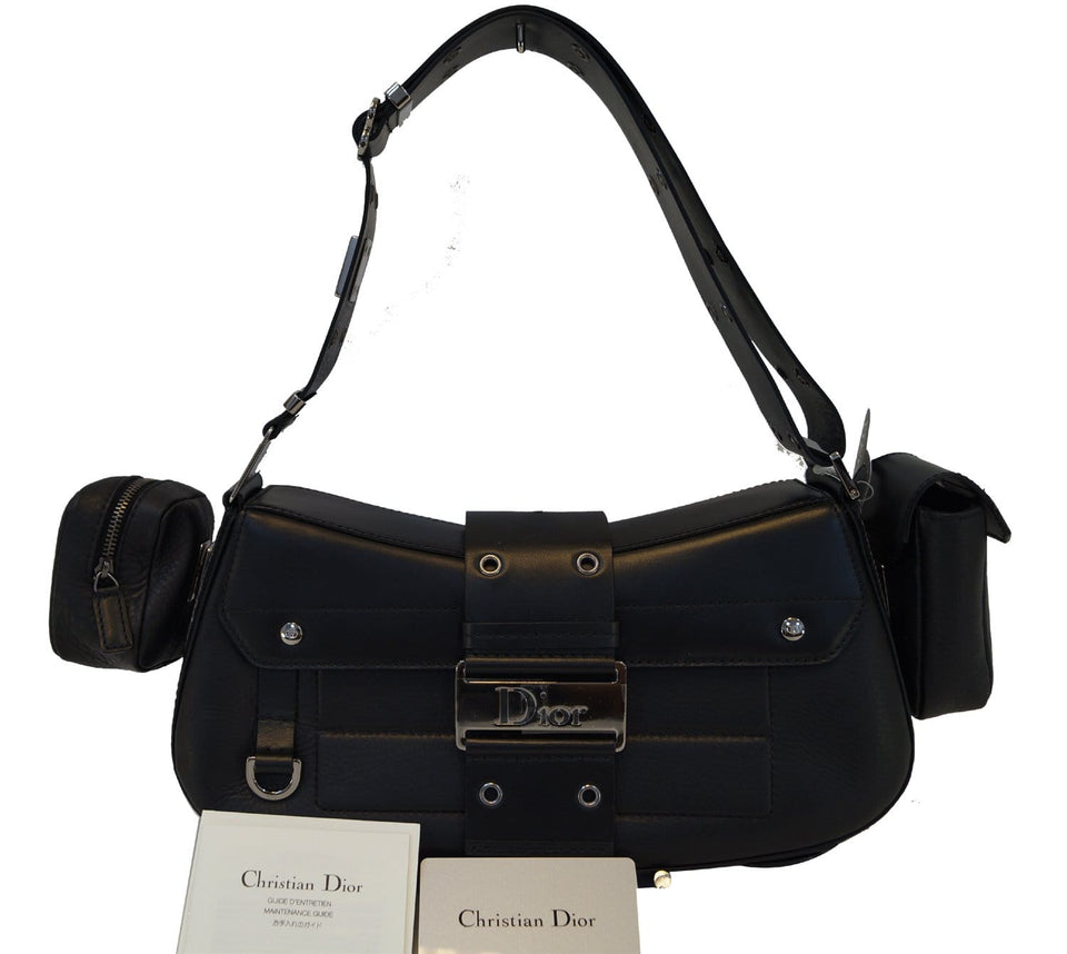 Christian Dior Bag - Street Chic Columbus Avenue Black Multipocket