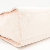 Chanel DEAUVILLE MM TOTE BAG CANVAS PINK