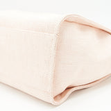 Chanel DEAUVILLE MM TOTE BAG CANVAS PINK
