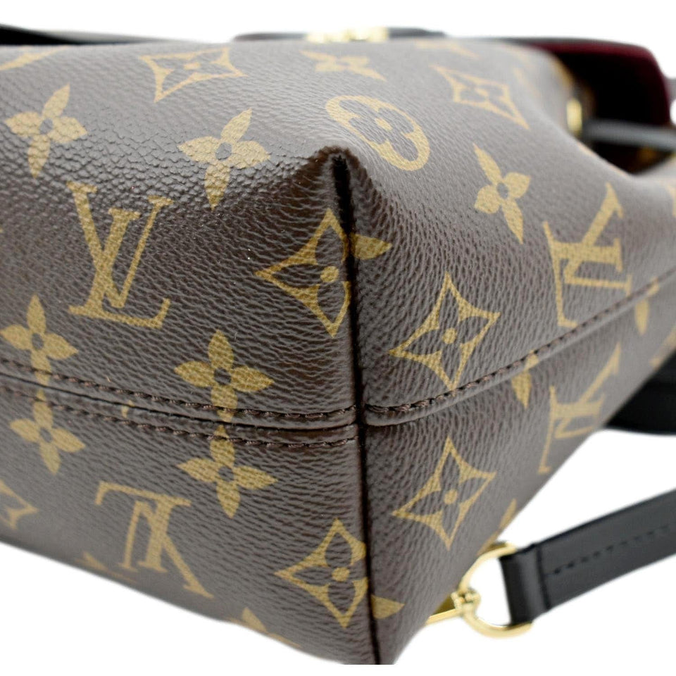 Louis Vuitton Montsouris BB Monogram Canvas Backpack Black