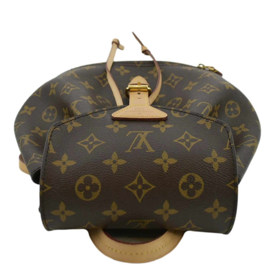 Louis Vuitton Montsouris PM Monogram Canvas Backpack Brown
