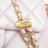 Chanel 21K My Perfect Mini Flap Bag Caviar Pink