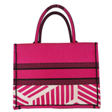 Christian Dior Butterfly Book Canvas Tote bag Pink