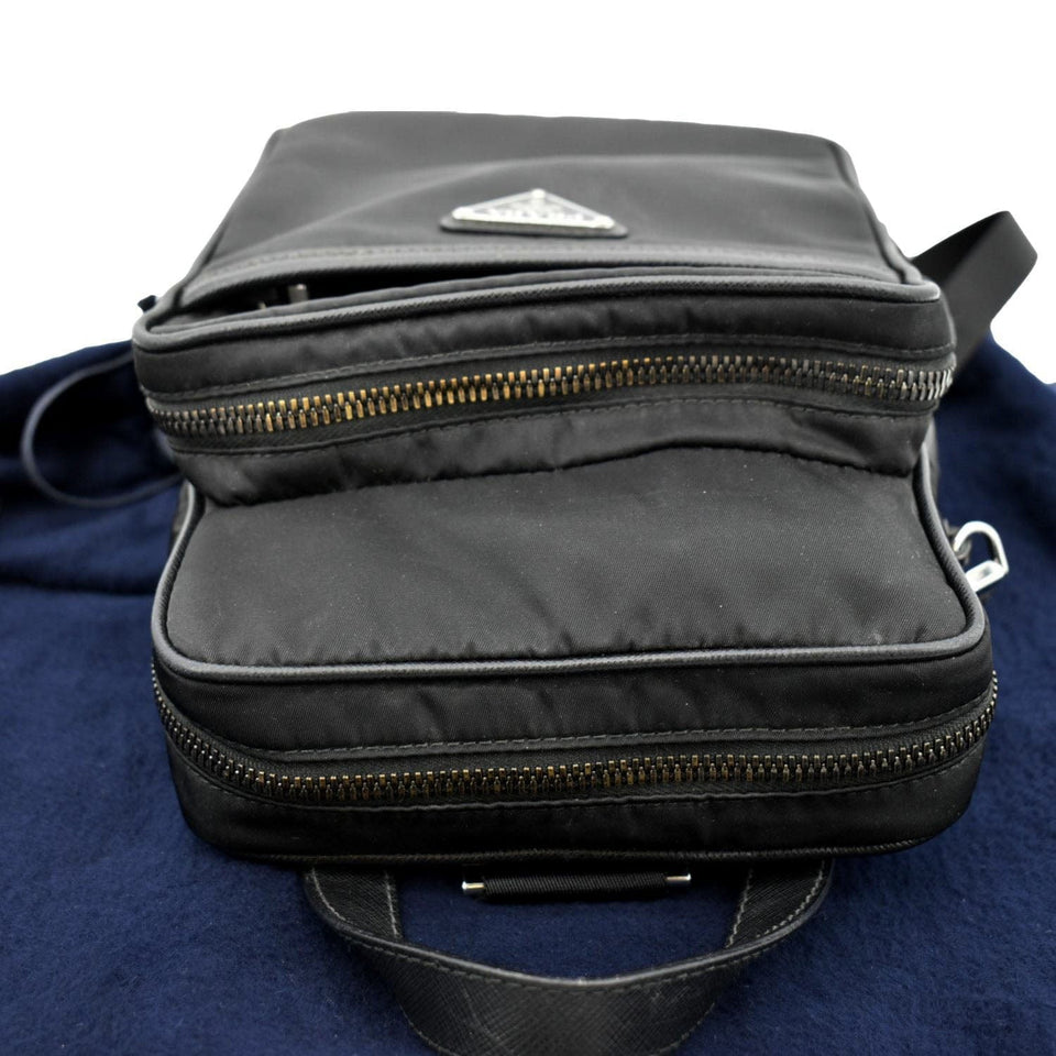 Prada 2vz026 Nylon Backpack Bag Black