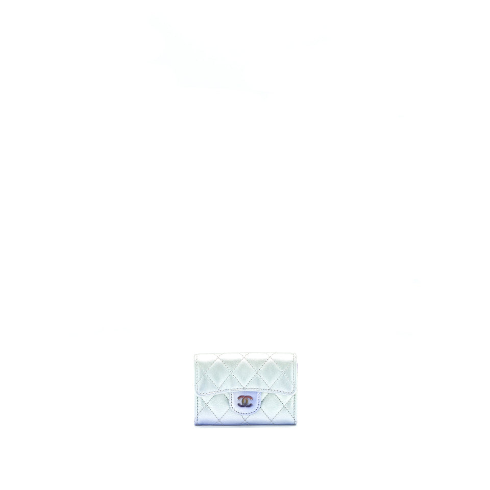 Chanel 21K Ombre Iridescent Small  Holder with Mermaid Hardware