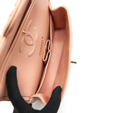 Chanel Small Classic Double Flap Bag Lambskin Pink L