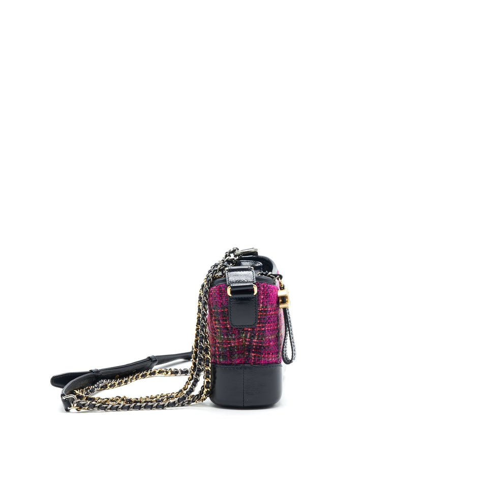 Chanel TWEED SMALL GABRILLE HOBO BAG MULTICOLORED