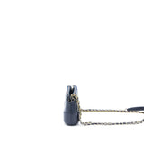 Chanel Gabrielle Clutch on Chain Aged Calfskin Navy