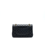 Chanel Classic Double Flap Bag Lambskin Medium Black  serial 19
