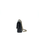 Chanel Classic Double Flap Bag Lambskin Medium Black  serial 19