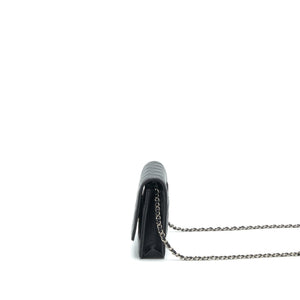 Chanel Wallet on Chain WOC in Caviar