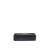 Chanel Classic Double Flap Bag Lambskin Medium Black  serial 19