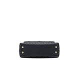Chanel Caviar Mini Cocohandle Black  serial25