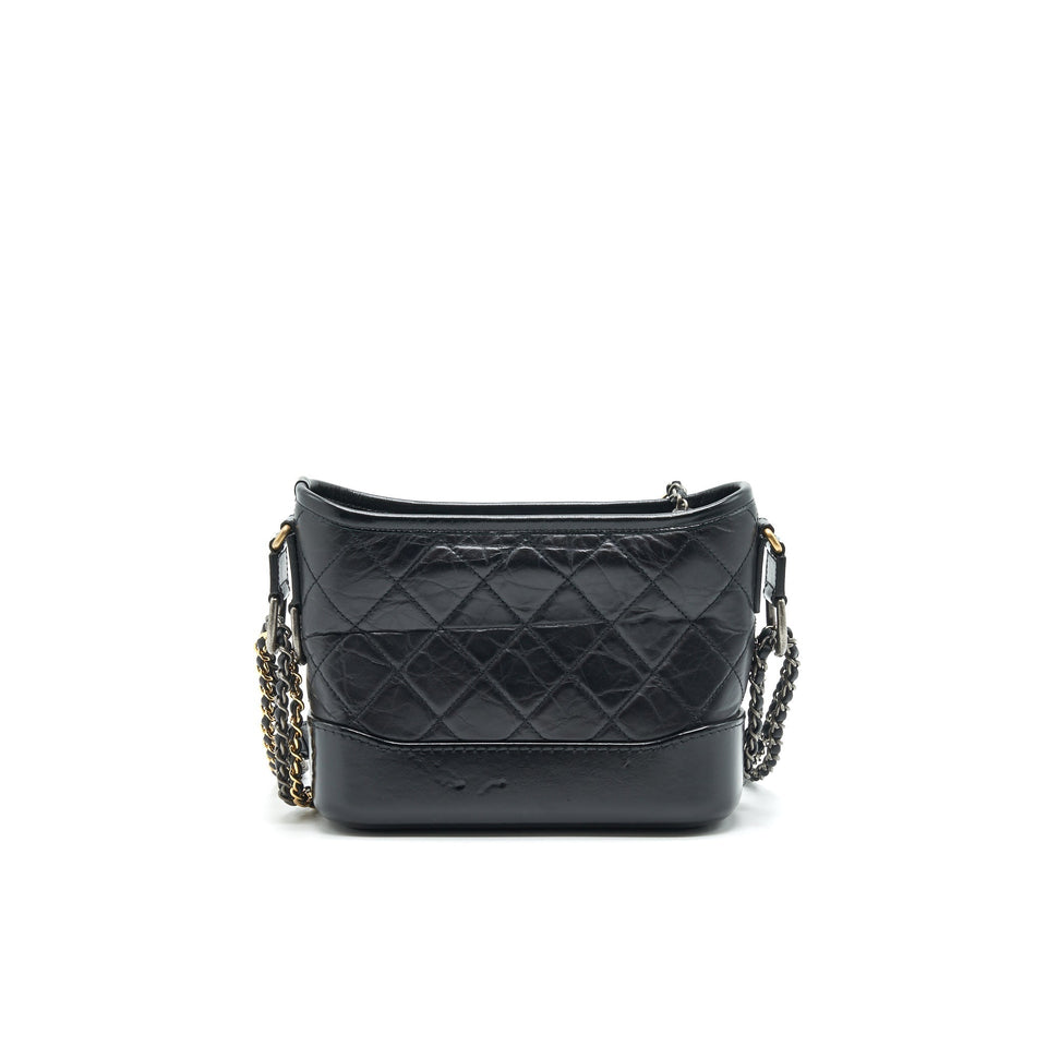 Chanel GABRIELLE SMALL HOBO BAG BLACK