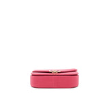 Chanel Messenger Crossbody Bag Caviar Red