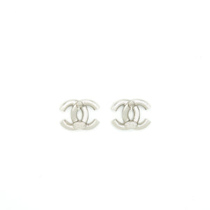 Chanel CC Logo Crystals Earrings