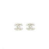 Chanel CC Logo Crystals Earrings