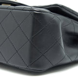 Chanel Mini Square Lambskin Black L serial 29