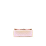 Chanel 21k Iridescent Mini Rectangular Calfskin Pink
