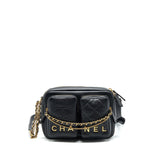 Chanel 22C Camera Bag Calfskin Black