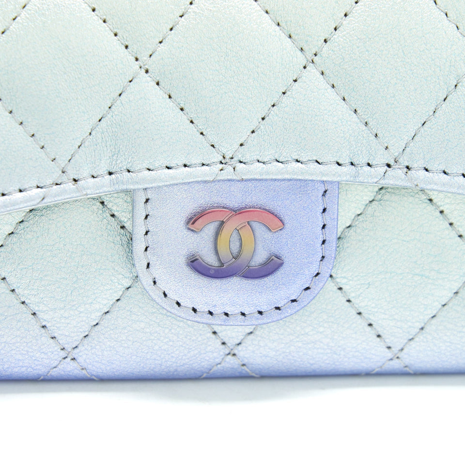 Chanel 21K Ombre Iridescent Small  Holder with Mermaid Hardware