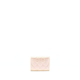 Chanel Iridescent  Holder Calfskin Pink