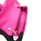 Chanel Mini Rectangular Flap Bag Grained Calfskin Pink