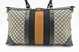 Gucci 2-Way Bag in Black Diamante Canvas