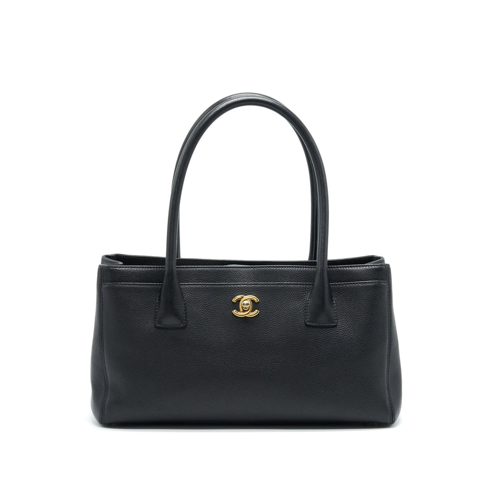 Chanel Executive Cerf Small Tote Bag Caviar black with