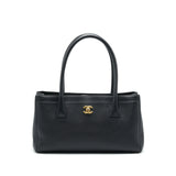 Chanel Executive Cerf Small Tote Bag Caviar black with